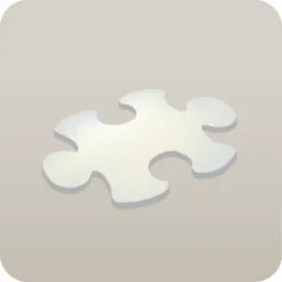 真っ白なパズルのピース
