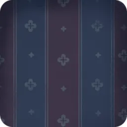 アンティークなボーダー柄壁紙