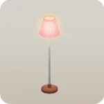 ピンクのフロアライト