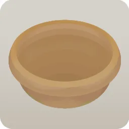 庭に置かれた鉢