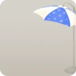日よけパラソル