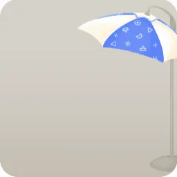 日よけパラソル