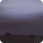 夜の机