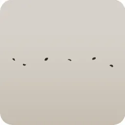 舞い散る黒い花びら