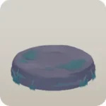ひんやりした石の台座