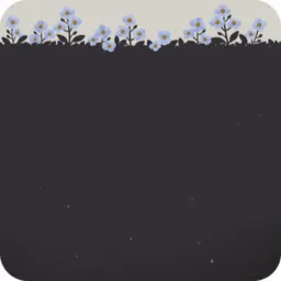 花の咲く地面