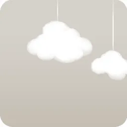 手作りの綿雲