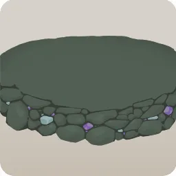 鉱石の埋まる土