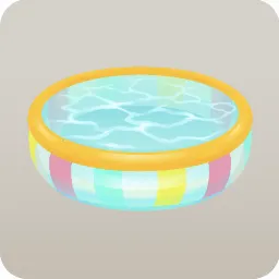 カラフルビニールプール