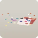 今年の切り絵と紙吹雪2022