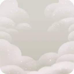 空から見た雲のフレーム