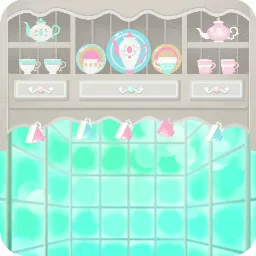 ティーポットの棚