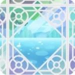 湖を望む窓辺