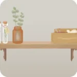 フレーバーティーアトリエの棚