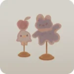 手描きのケマリとファードット