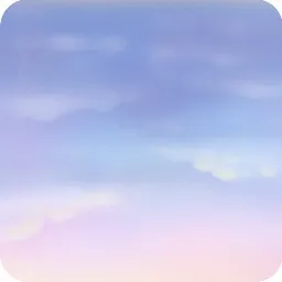地面の水に映った空