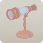ミニチュアの望遠鏡