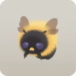 穏やかなクマバチ