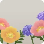 庭を包むワイルドフラワー