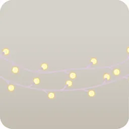 足元のイルミネーションライト