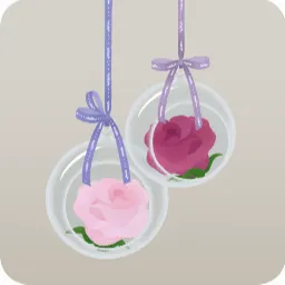 薔薇のハンギングベース