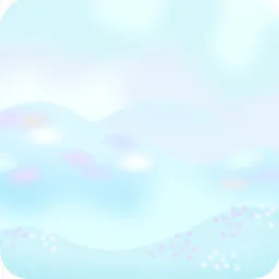 停止の花園遠景