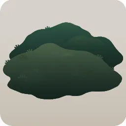 手付かずの山