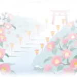 雪椿の庭