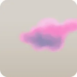 固定された雲・右