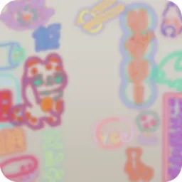 ぼやけたサイバーリヴリーネオン