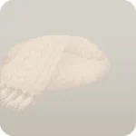 ふわもこニットマフラー