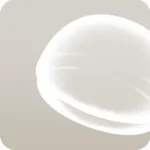 ハーフカプセル透明・手前デコ右
