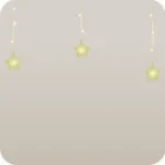 聖夜の星のオーナメント・小