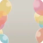 お祝い風船