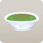 芝生が入ったお皿