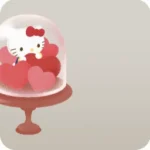 ハローキティのぬいぐるみ展示台