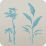 背の高い温室の植物