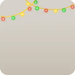 ハッピークリスマスライト
