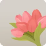 チューリップの花束