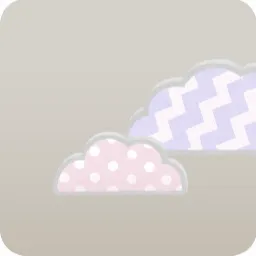 雲のパネル・右
