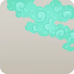 天の青い雲