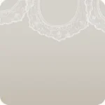 白いアンティークレースの飾り