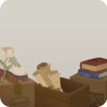 積まれたダンボール
