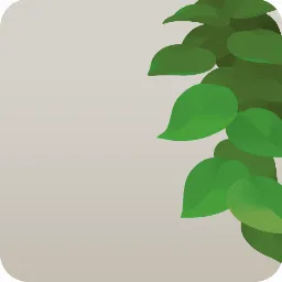 のび放題の緑・右