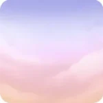 雨上がりの夕焼け空