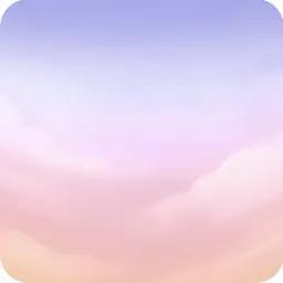 雨上がりの夕焼け空