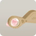 研究所の宝石ルーペ