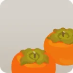 右の甘柿