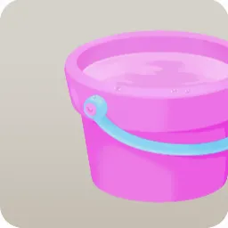 カラフルバケツ