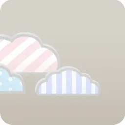 雲のパネル・左